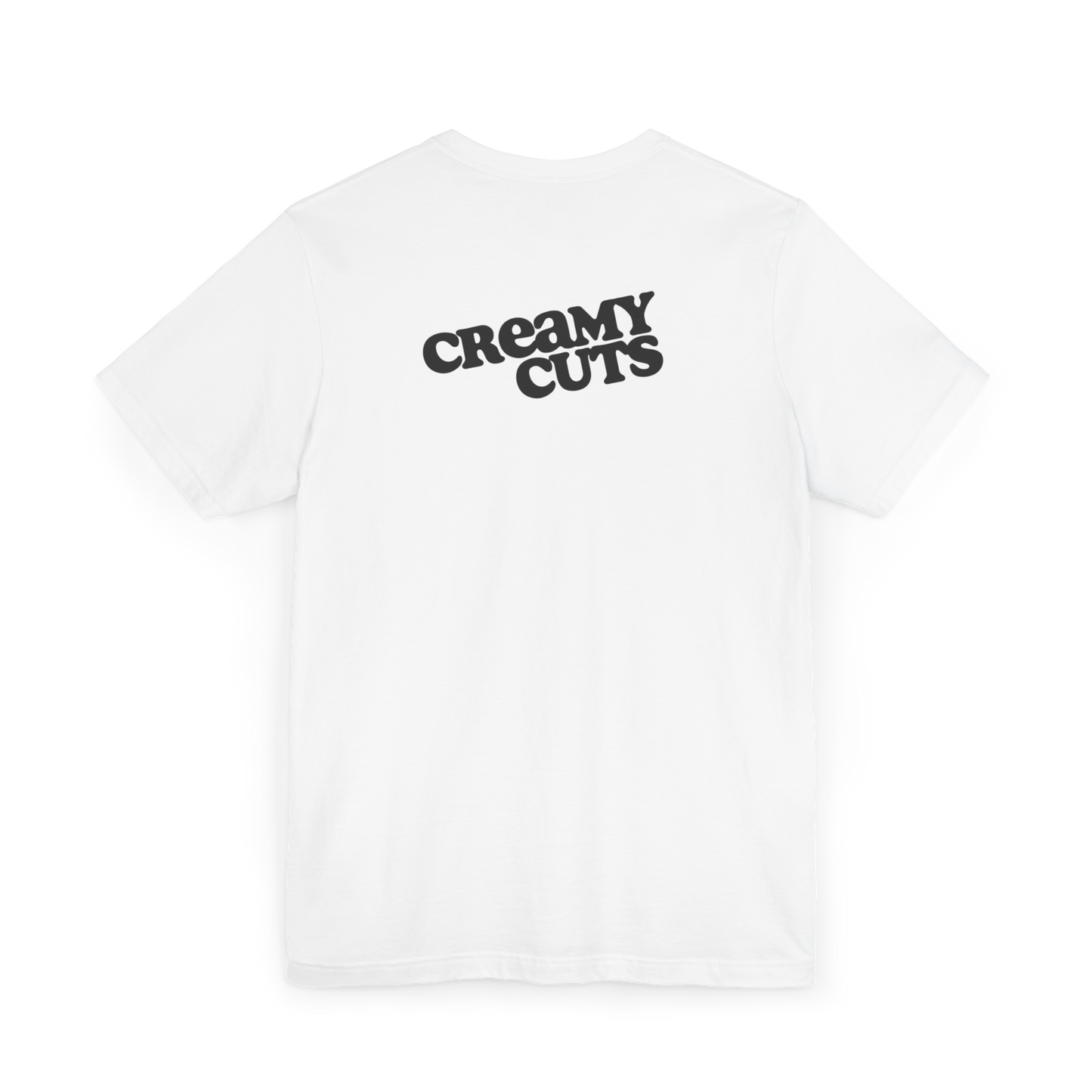Creamy Cuts Back Logo T-Shirt