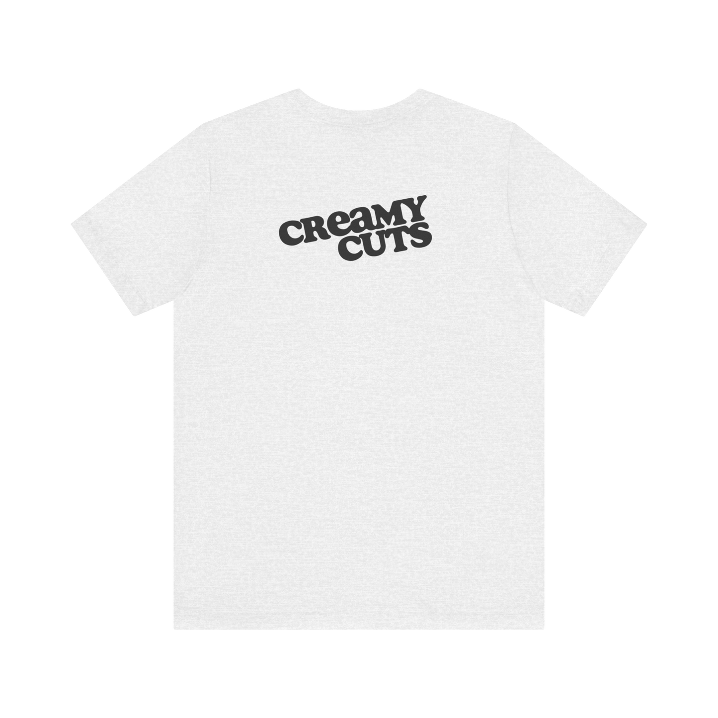 Creamy Cuts Back Logo T-Shirt