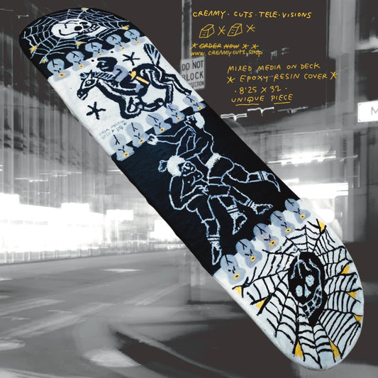 THE GRIMM DECK - REMO QUINCOT'S ORIGINAL HAND-PAINTED PORTRAIT