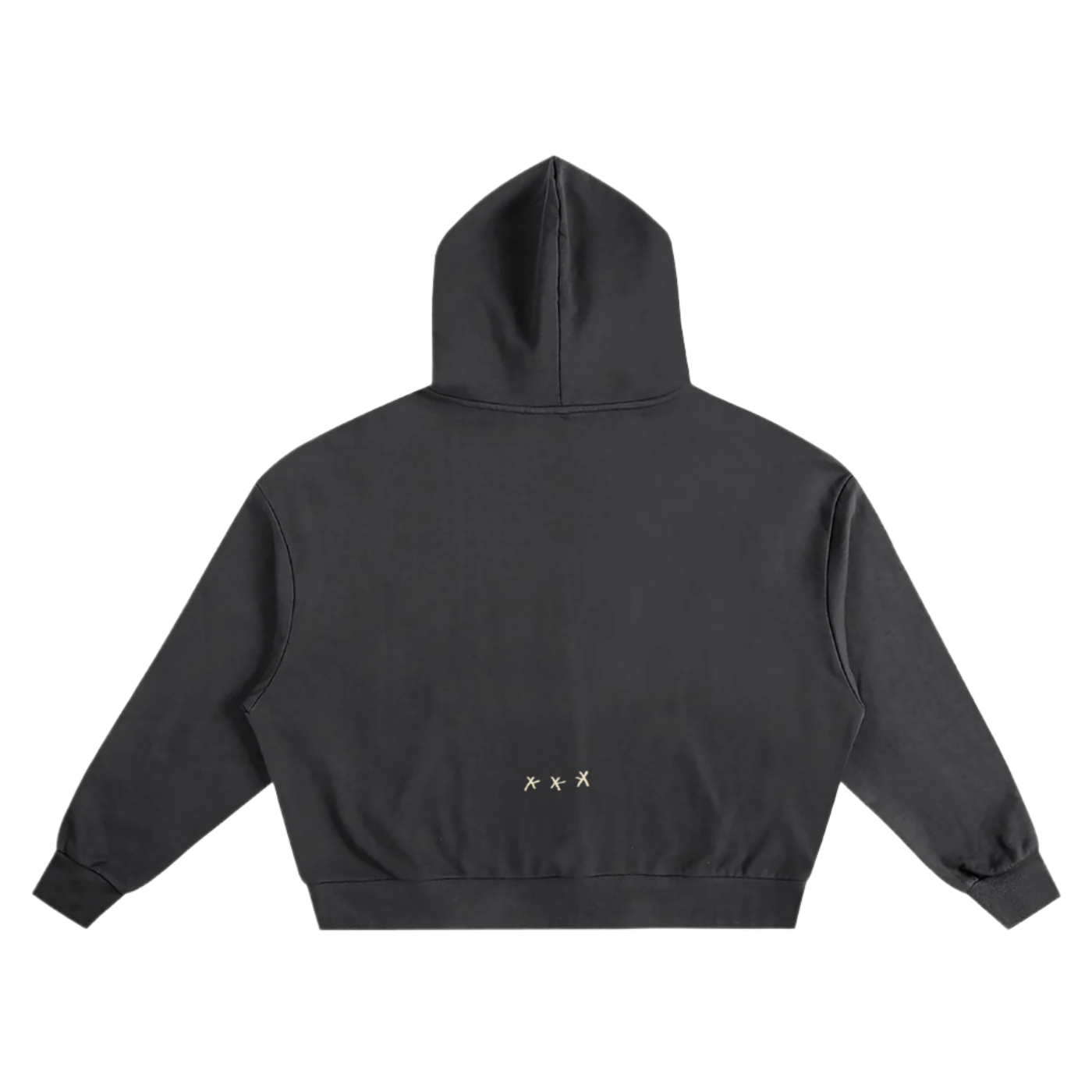 married to the scene,creamy cuts,casual injection,oversized hoodie,boxy hoodie,black hoodie