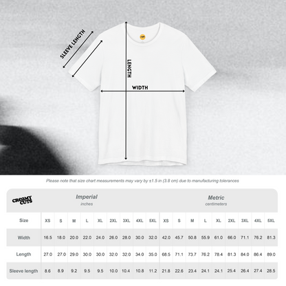 Creamy Cuts Back Logo T-Shirt