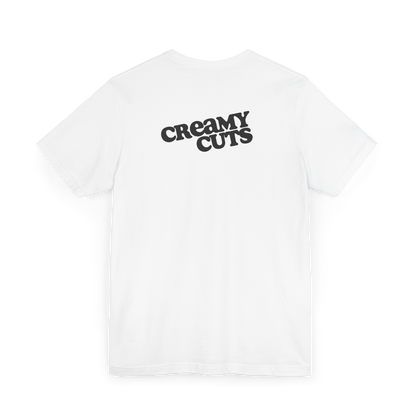 Creamy Cuts Back Logo T-Shirt