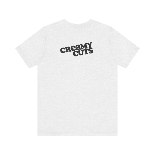 Creamy Cuts Back Logo T-Shirt