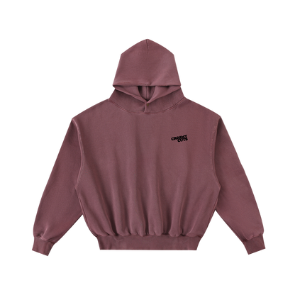 creamy cuts,creamy cuts hoodie,red hoodie,red wine hoodie,creamy original logo hoodie,relax fit,hopoded sweatshirt,casual injection