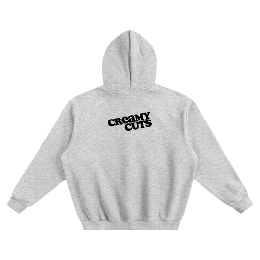 creamy cuts,oversized hoodie